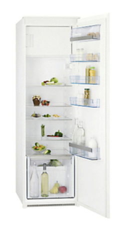AEG SKS61840S1 Integrated Fridge with Freezer Compartment, A+ Energy Rating, 54cm Wide